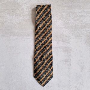 Valentino Cravatte Vintage 100% Silk Tie- Multicolored